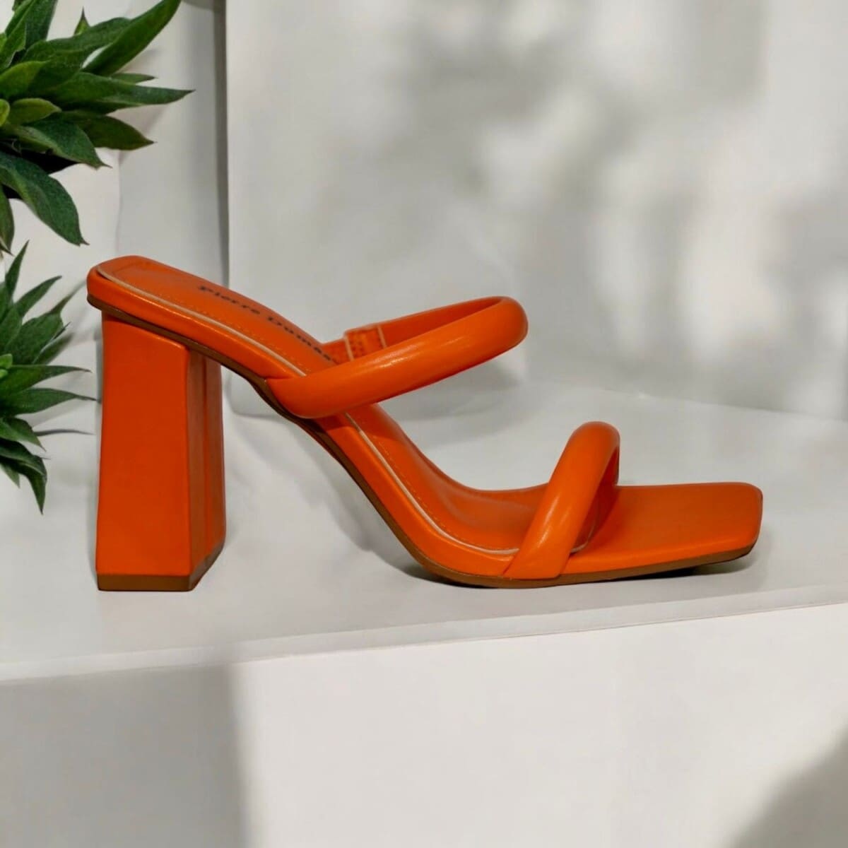 Tangerine Tango Double Strap Heels - Image 2