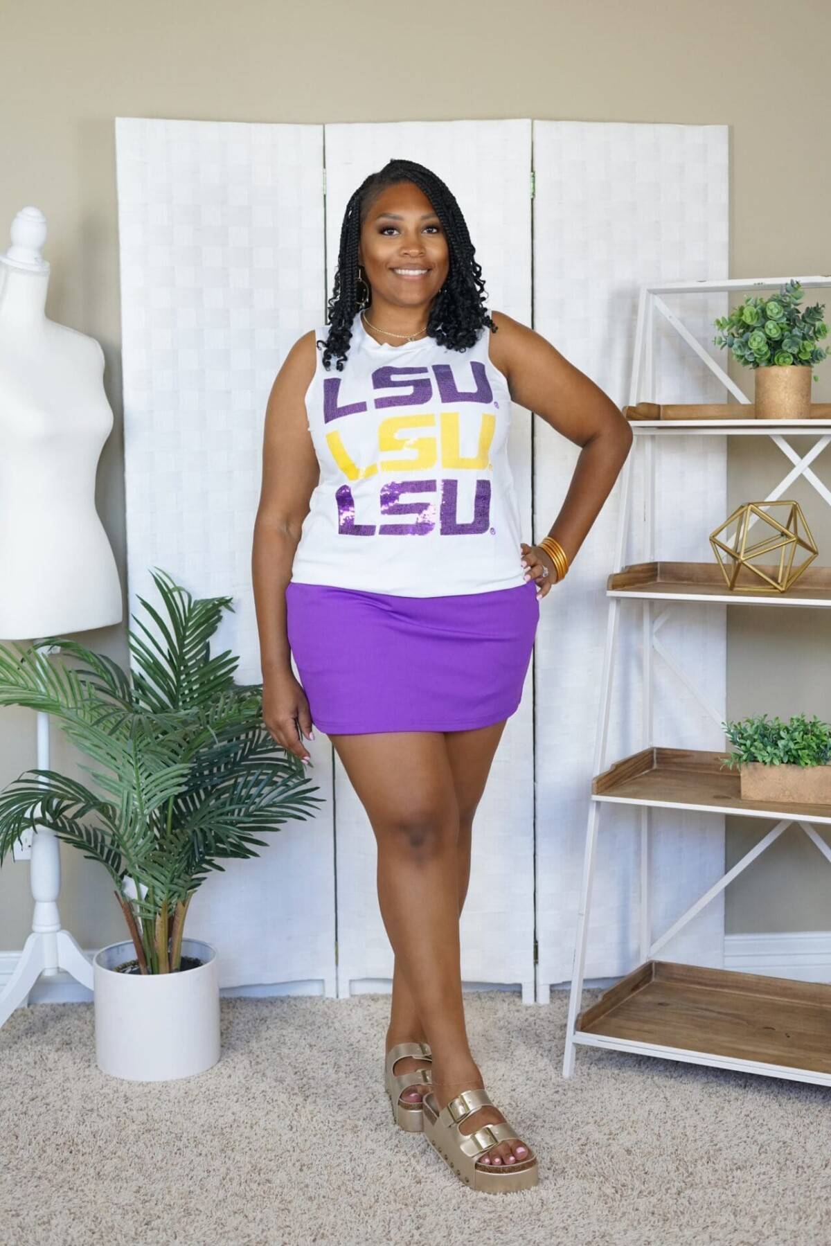 Bayou Spirit LSU Tank ( LICENSED)